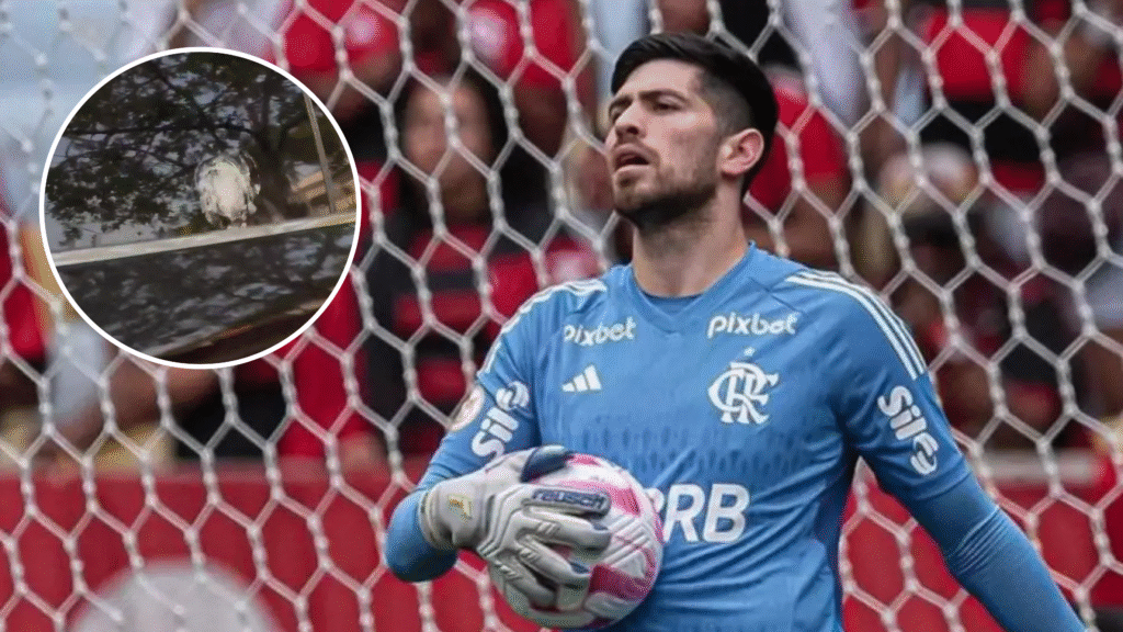 Agustín Rossi, portero de Flamengo.