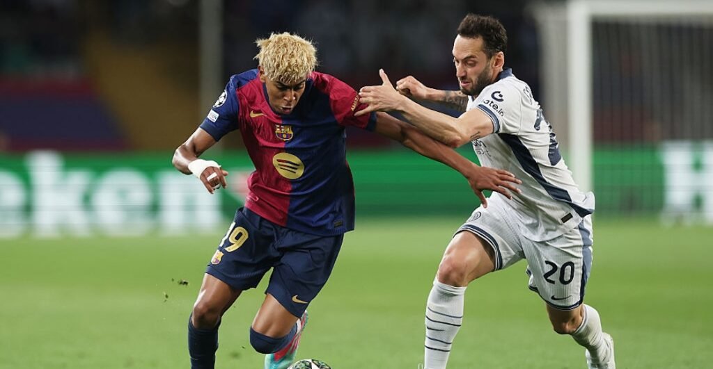 FC Barcelona ante Inter de Milán en las semifinales de la UEFA Champions League.